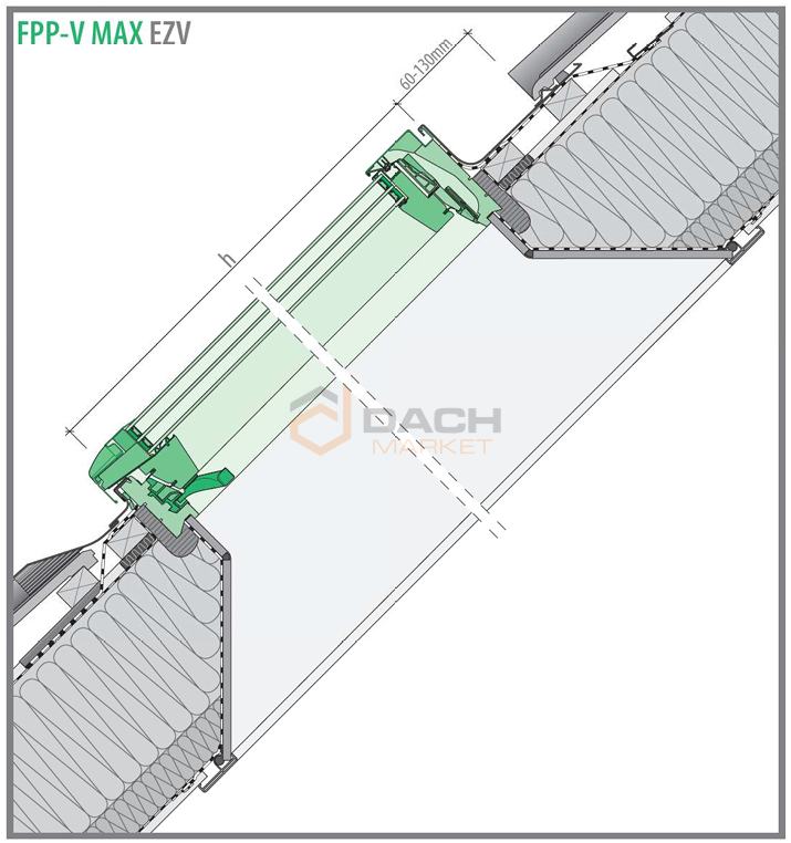 Okno dachowe Fakro FPP-X MAX U41 APMX